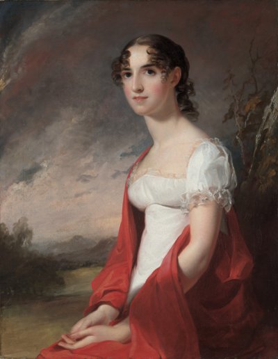Portrait of Mary Sicard David by Thomas Sully