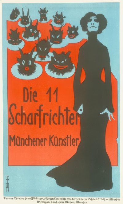 The 11 Executioners by Thomas Theodor Heine