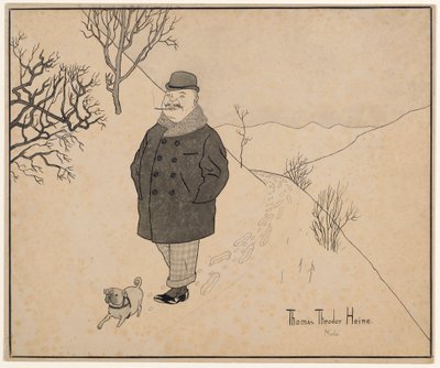 Winter Walk by Thomas Theodor Heine
