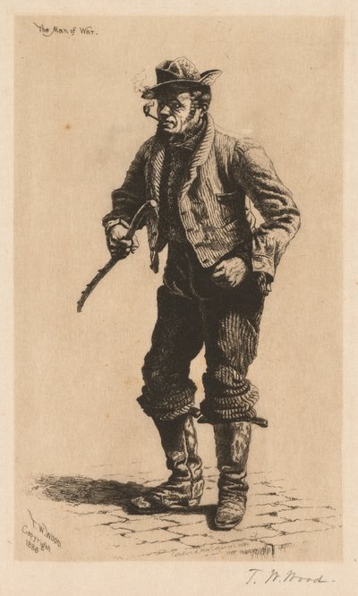 The Man of War by Thomas Waterman Wood