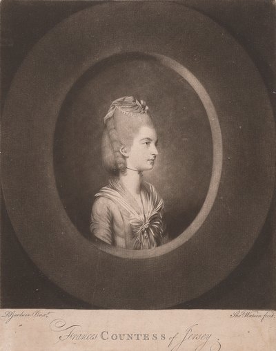Frances Countess of Jersey by Thomas Watson