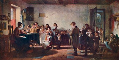 A Dames School, 1845 by Thomas Webster