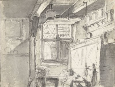 An interior by Thomas Wijck
