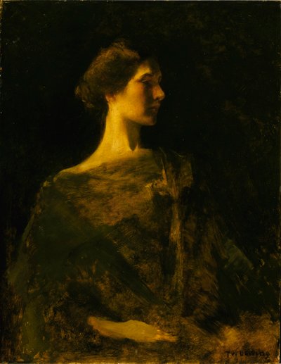 Alma by Thomas Wilmer Dewing