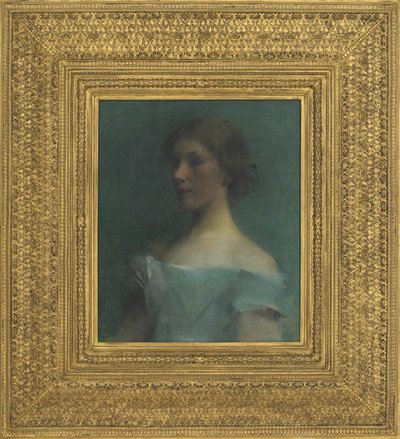 Portrait in Blue, 1898 by Thomas Wilmer Dewing