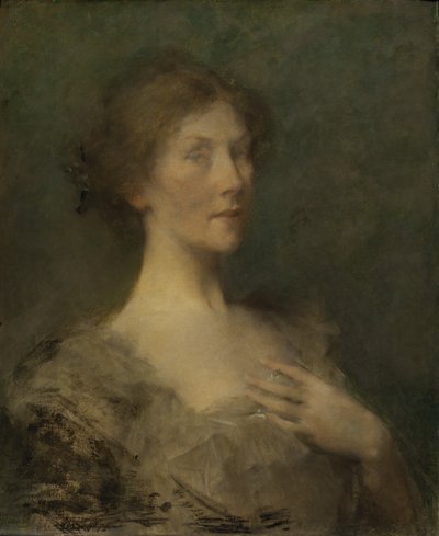 Portrait of a Lady by Thomas Wilmer Dewing