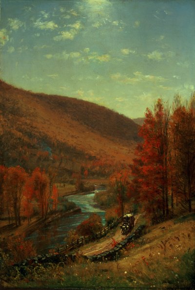 A Road Through Belvedere, Vermont by Thomas Worthington Whittredge