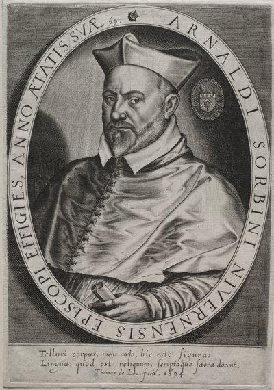 Sorbin de Ste Foy, 1594 by Thomas de Leu