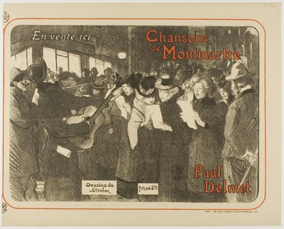 Songs of Montmartre by Théophile Alexandre Pierre Steinlen