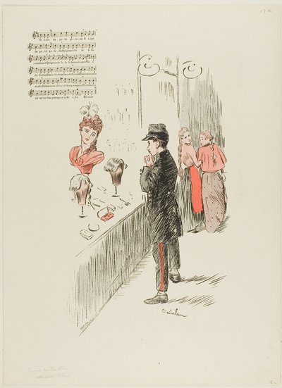 The Little Schoolboy by Théophile Alexandre Pierre Steinlen