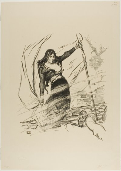 May 1871 by Théophile Alexandre Pierre Steinlen