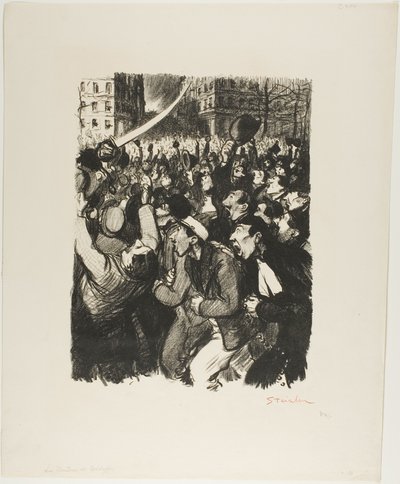 The Sheep of Boisdeffre by Théophile Alexandre Pierre Steinlen