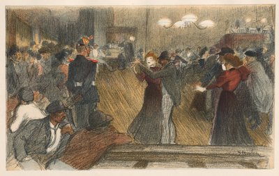 Bal de Barrière, 1898 by Théophile Alexandre Steinlen