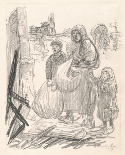 This is Our Home!, 1916 by Théophile Alexandre Steinlen