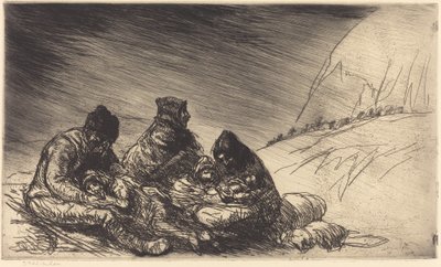 Exodus by Théophile Alexandre Steinlen