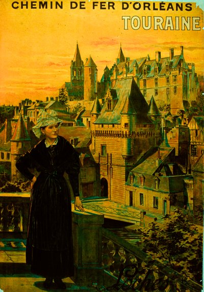 French railroad poster by Théophile Poilpot
