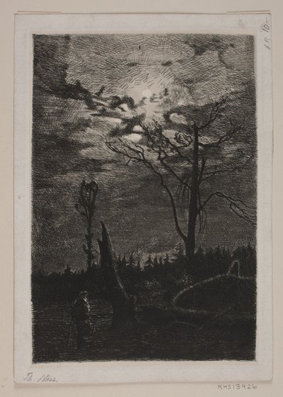 Clearing. Evening by Thorvald Niss