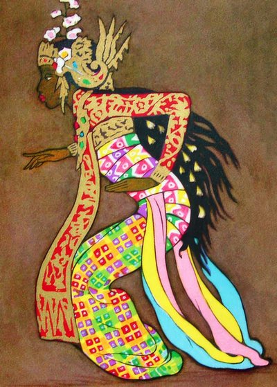 Classical Balinese Dancer by Thyra Kleen