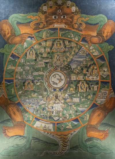 The Wheel of Life by Tibetan School