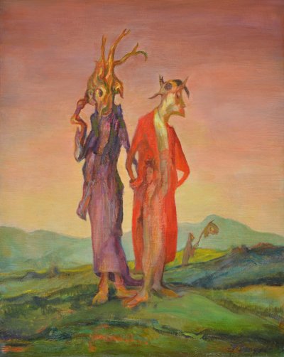 Monster Couple by Tibor Dengyel