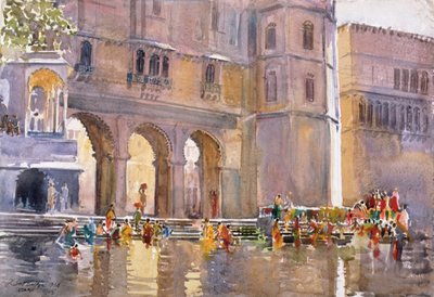 Ghats, Udaipur by Tim Scott Bolton