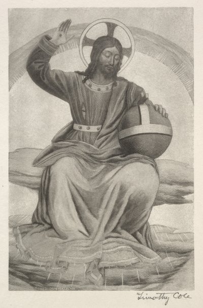 Old Italian Masters: Christ Enthroned by Timothy Cole