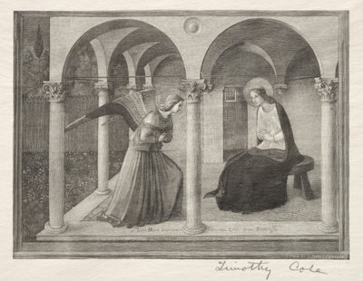 Old Italian Masters: The Annunciation, 1888-1892 by Timothy Cole