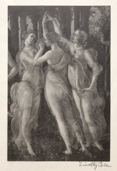 Old Italian Masters: The Three Graces, 1888-1892 by Timothy Cole