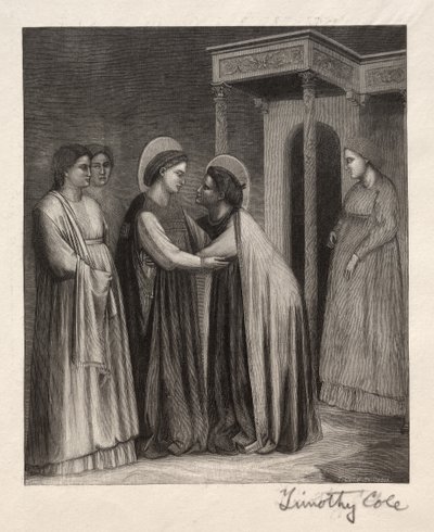 Old Italian Masters: The Visitation, 1888-1892 by Timothy Cole