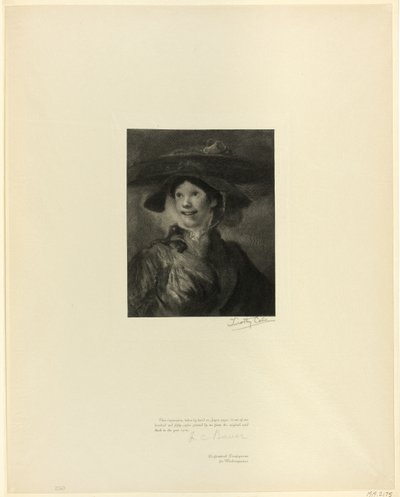 The Shrimp Girl, from Old English Masters by Timothy Cole