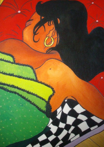 Sleeping girl, 2001 by Timothy Nathan Joel