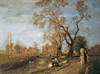 Spring in the Prater by Tina Blau