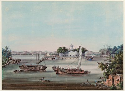 Dahuangjiao Fort, Pearl River by Tingqua