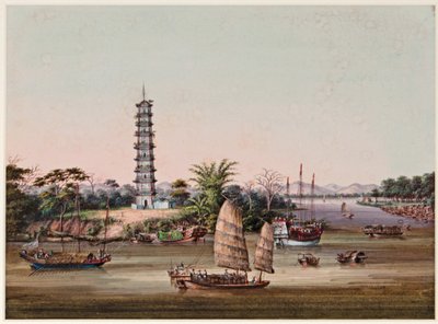 The Nine-Storey Whampoa Pagoda, Pearl River by Tingqua