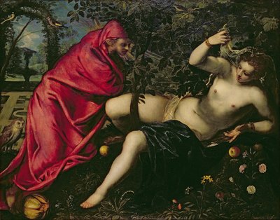 Angelica and the Hermit by Tintoretto
