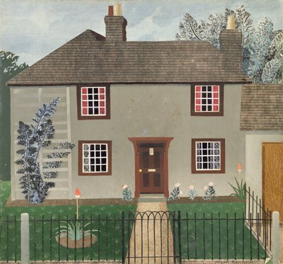House at Great Bardfield by Tirzah Ravilious