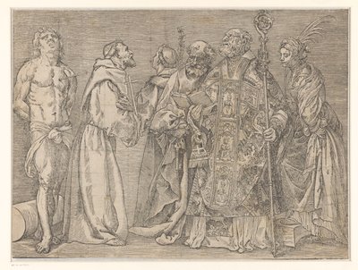 Six Standing Saints by Titiaan