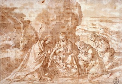 Nativity by Titian (c.1488 1576)