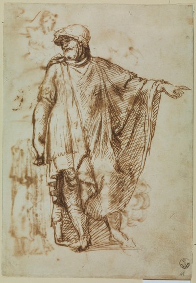 Soldier with Mantel by Titian (c.1488 1576)