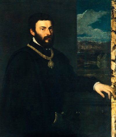 Count Antonio Porcia and Brugnega by Titian (c.1488 1576)