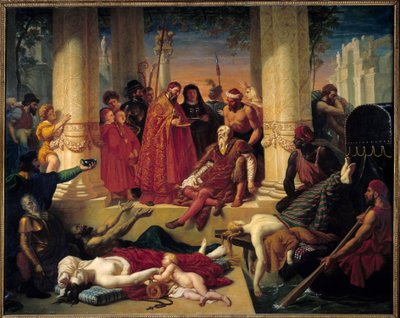 Death of Titian (1490-1576), August 27 by Tiziano Vecelli