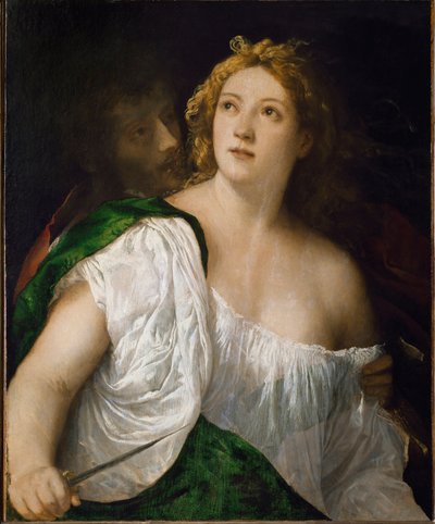 Lucrece and Tarquin by Titian (c.1488 1576)