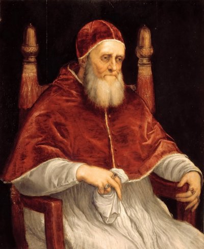 Portrait of Pope Julius II by Titian