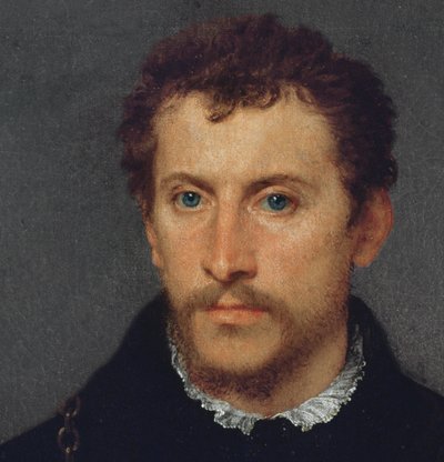 The Englishman (detail) by Tiziano Vecelli