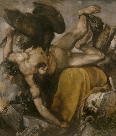 Tityos by Tiziano Vecelli