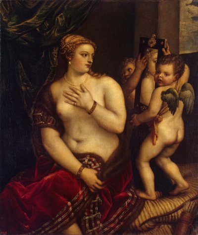 Venus with a Mirror by Titian,