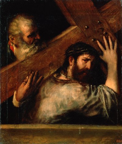 Christ Carrying the Cross, 1560s by Tiziano Vecelli