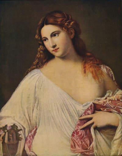 Flora by Tiziano Vecelli