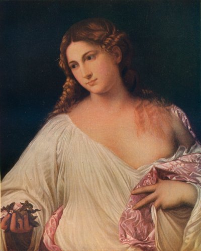 Flora by Tiziano Vecelli