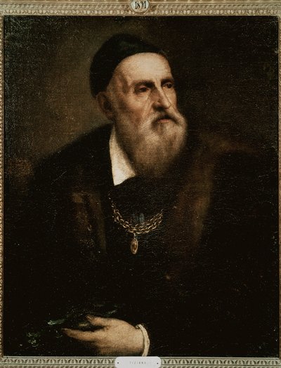 Self-portrait by Tiziano Vecelli
